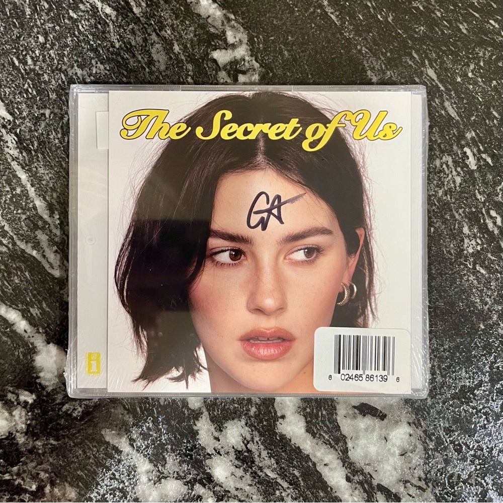 Gracie Abrams The Secret of Us Signed CD Brand New Sealed